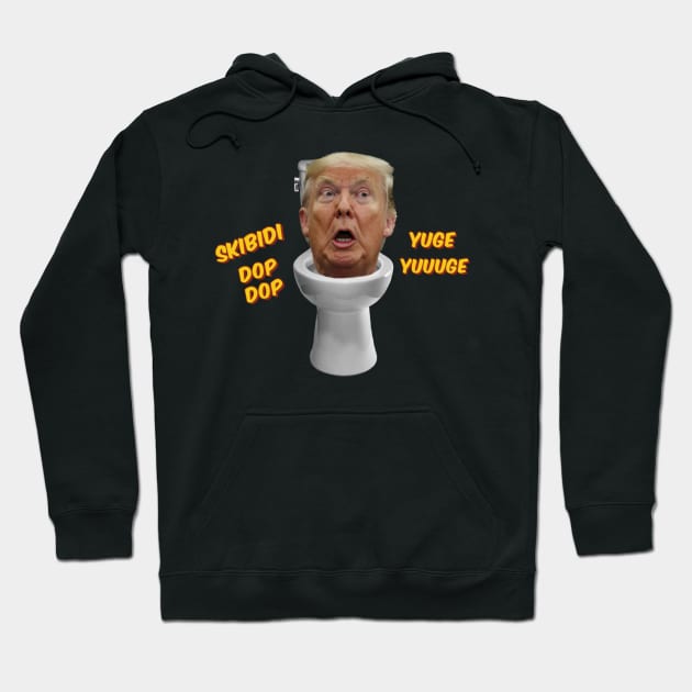 Skibidi Yuuuge Hoodie by RKBJJ